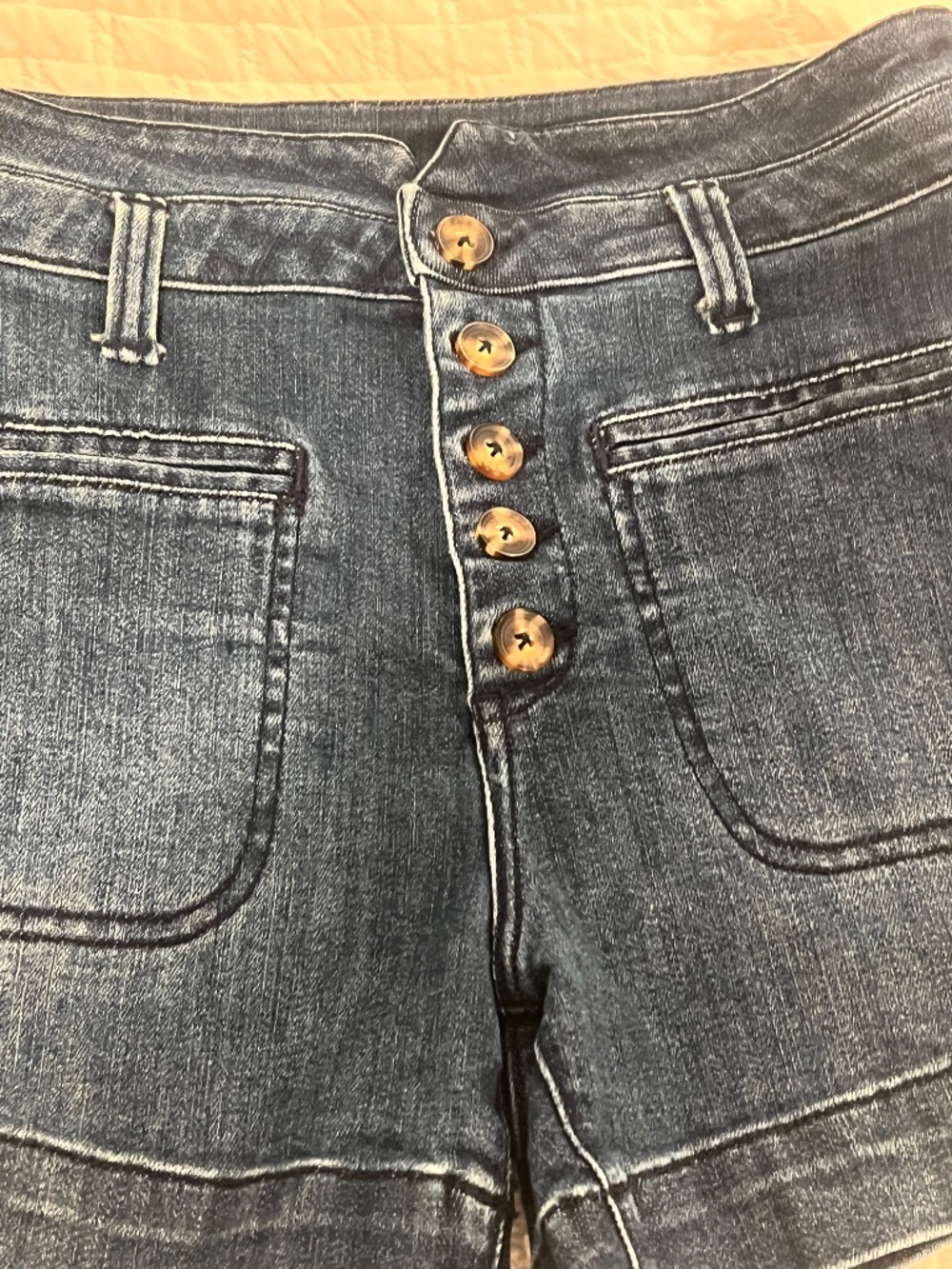 Anthropologie Pilcro and the Letterpress Denim Shorts, Sz 27 - Picture 4 of 11